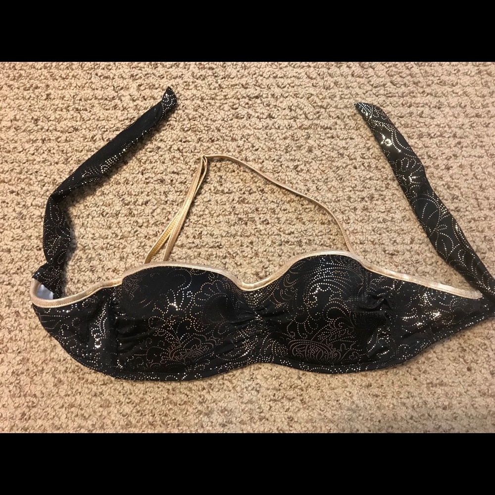 Bandeau swim top